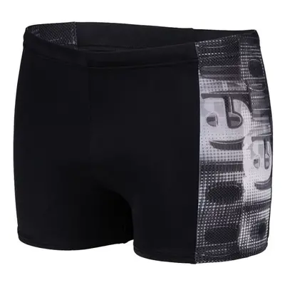 Pánské plavky arena overlap swim short black/white multi s - uk32