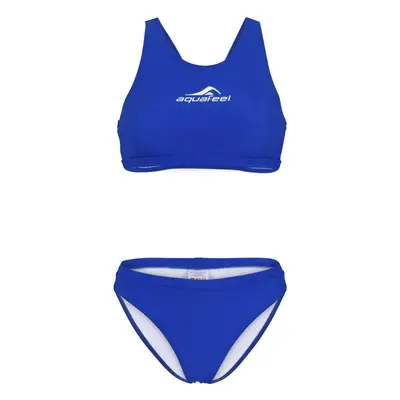 Dívčí plavky aquafeel racerback girls royal blue 152cm