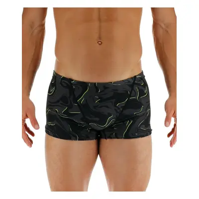 Tyr galaxy square leg boxer black/lime 3xs - uk26