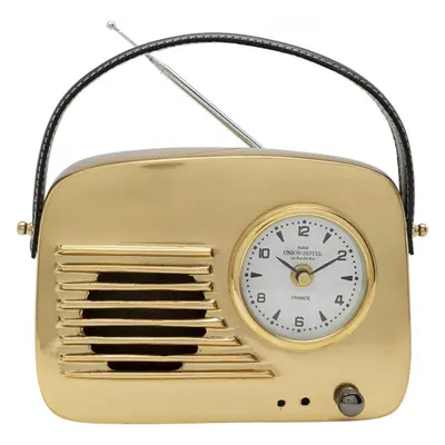 KARE Design Stolní hodiny Retro radio 20x22cm