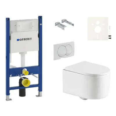 Závěsný wc set do lehkých stěn / předstěnová SAT SIKOGESTOR72D01