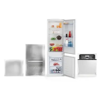 Set spotřebičů Beko BBIM13300XD+ HII64400SMT+ BDIN36535+ BMGB25333BG+ BCSA285K4SN