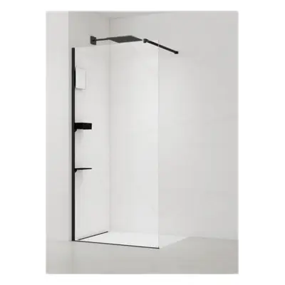 Sprchová zástěna SAT Walk-in 60 cm SATBWI60PRDOPL