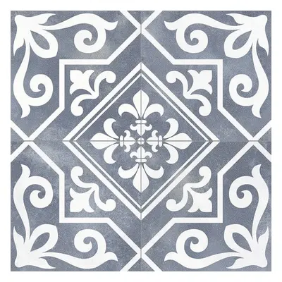 Dlažba Peronda Ayala blue reverse 45x45 cm mat AYALABLR