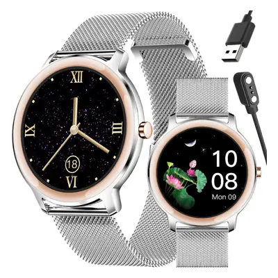 Dámské chytré hodinky SMARTWATCH Rubicon RNBE66 - VLASTNÍ ŠTÍTY (sr014a)