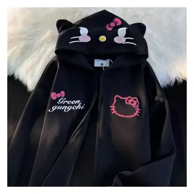 Dámská mikina Hello Kitty s kapucí