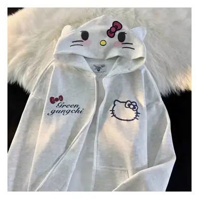 Dámská mikina Hello Kitty s kapucí