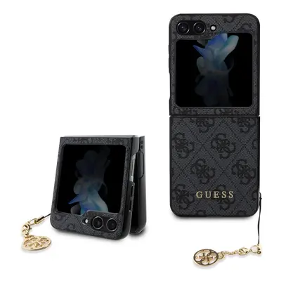 Pouzdro Guess 4G Charms zadní kryt pro Samsung F731 Galaxy Z Flip 5 Grey