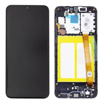 LCD display Samsung A202 Galaxy A20e dotyk. folie Service Pack Original černý