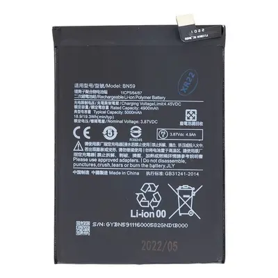 Baterie Xiaomi BN59 pro Redmi Note 10, Redmi Note 10S 5000mAh Li-pol náhrada OEM