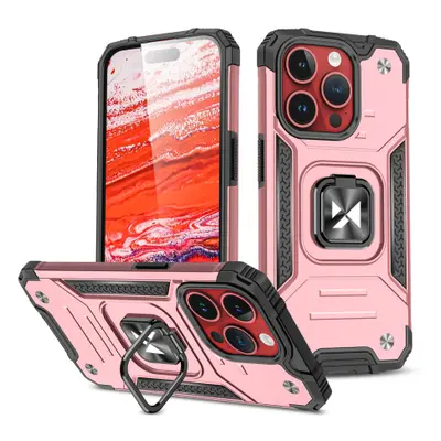 MG Ring Armor kryt na iPhone 15 Pro Max, zlatý