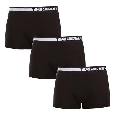 3PACK pánské boxerky Tommy Hilfiger černé (UM0UM01234 0R9) trenky / trenýrky