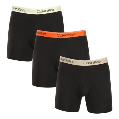 3PACK pánské boxerky Calvin Klein černé (NB2570A-GTK) trenky / trenýrky