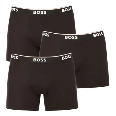 3PACK pánské boxerky BOSS černé (50475282 001) trenky / trenýrky