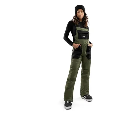 SIROKO Dámské snowboardové kalhoty s kšandami B1-W Klosters Zelená