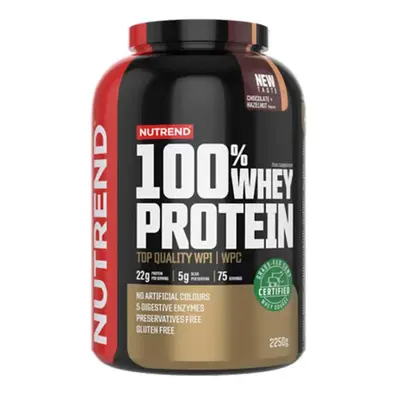 NUTREND Syrovátkový protein 100% WHEY PROTEIN, čokoláda + kakao