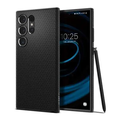 Silikonový obal na Samsung Galaxy S24 ULTRA Spigen Liquid Air Matte Black