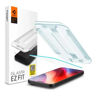 Celoplošné tvrzené sklo na iPhone 16 PRO MAX 6.9" Spigen GLAS.TR "EZ FIT" Čiré