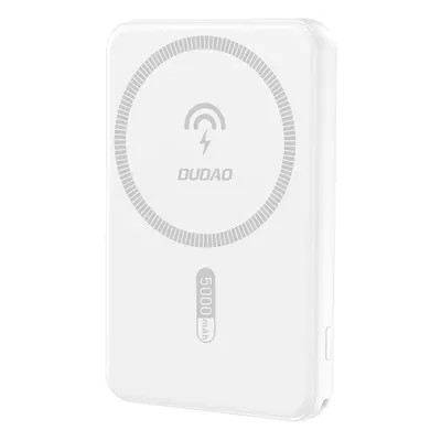 Dudao K14S powerbanka 5000mAh s bezdrátovým nabíjením Black