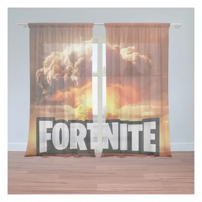 Sablio Záclony FORTNITE Exploze: 2ks 150x250cm