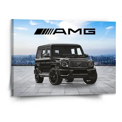 Sablio Obraz AMG auto - 150x110 cm