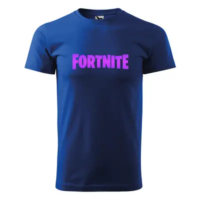 Sablio Tričko s potiskem Fortnite Pink - modré M