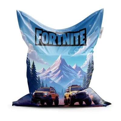 Sablio Sedací vak FORTNITE Off-road auta - 150x100 cm