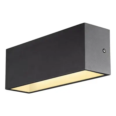 SLV BIG WHITE SITRA L WL UP/DOWN venkovní LED nástěnné přisazené svítidlo antracit CCT switch 30