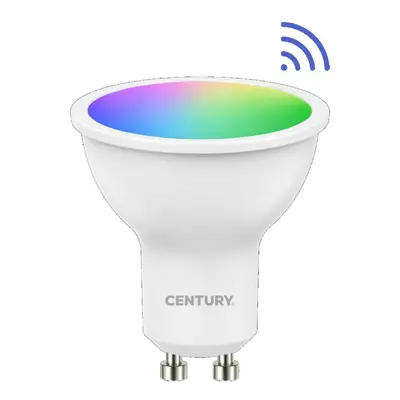 CENTURY LED SMART WIFI GU10 120d 6W CCT RGB/2700-6500K 120d DIM Tuya WiFi