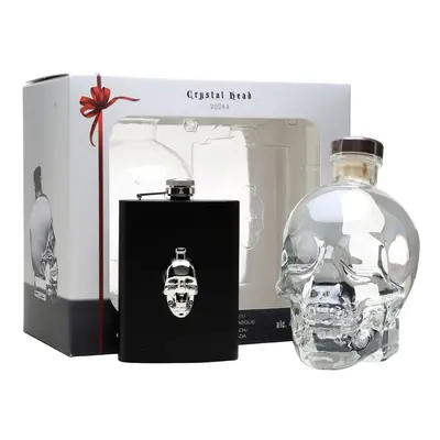 Vodka Crystal Head Original + placatka gB 40%0.70l