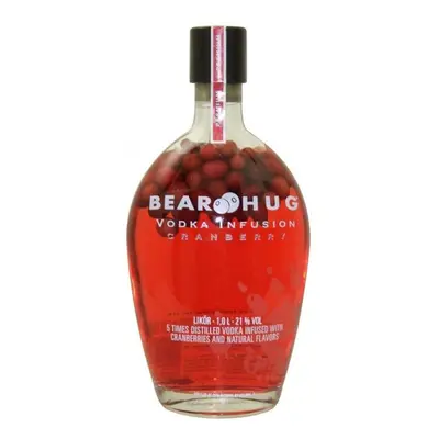 Vodka Bear Hug Cranberry 21%1.00l