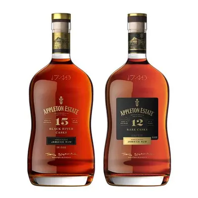 Appleton Estate 12 Y.O. Rare Casks + 15 Y.O. Black River Casks 43,0% 1,4 l