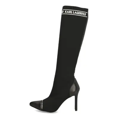 KARL LAGERFELD PANDARA Hi Leg Knit Boot