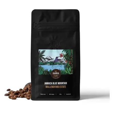 Jamaica Blue Mountain Wallendford Estate - zrnková káva, balení 50 g