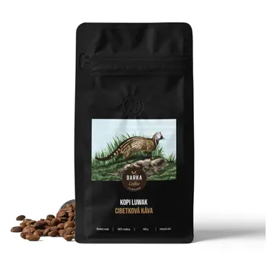 Kopi Luwak Exclusive  Cibetková zrnková káva 400 g