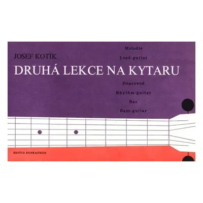 Druhá lekce na kytaru