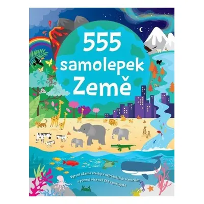 555 samolepek Země