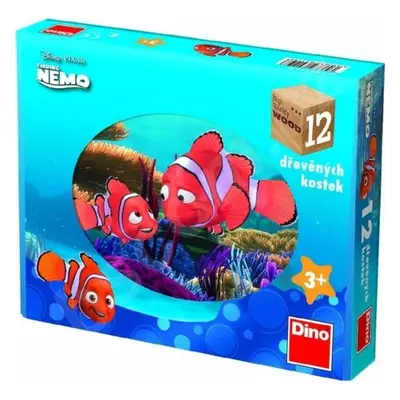 Dřevěné kostky Nemo