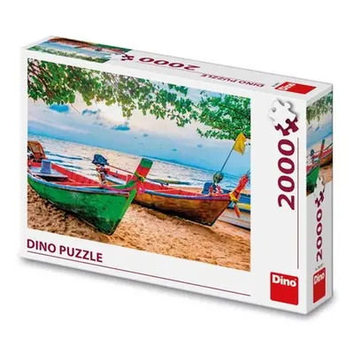 Puzzle 2000 Rybářské loďky