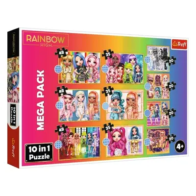 Puzzle Rainbow High MEGA PACK 10v1