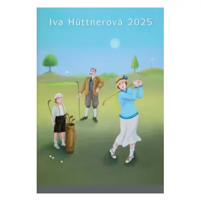 Iva Hüttnerová 2025 - nástěnný kalendář