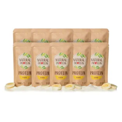 NaturalProtein Banánový protein (35 g) 10 kusů