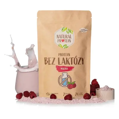 NaturalProtein Bezlaktózový protein - Malina