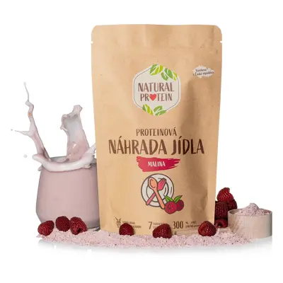 NaturalProtein Náhrada jídla - Malina 3 kusy