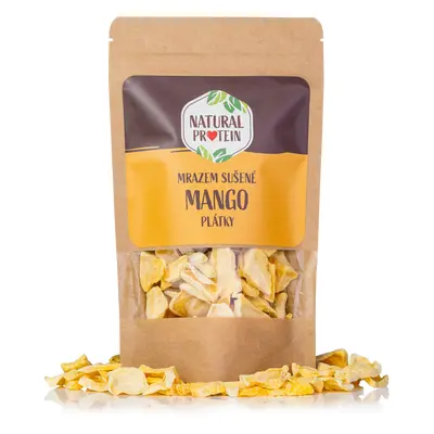 NaturalProtein Mrazem sušené mango - plátky 5 kusů