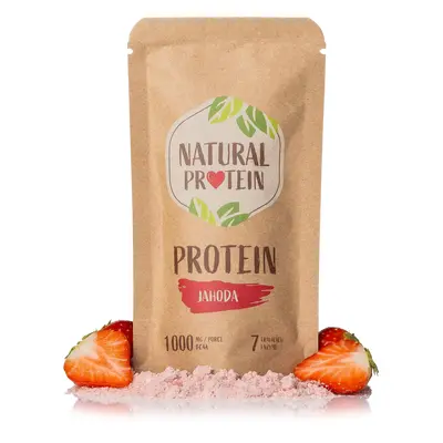 NaturalProtein Jahodový protein (35 g)