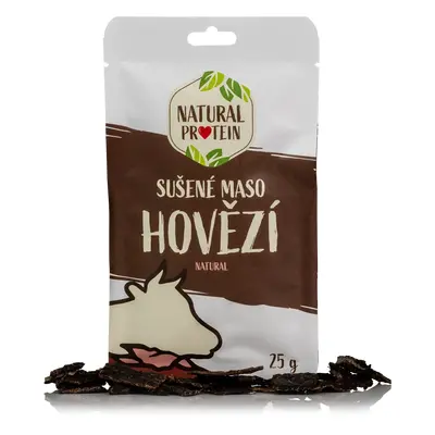 NaturalProtein Sušené maso - hovězí 5 kusů