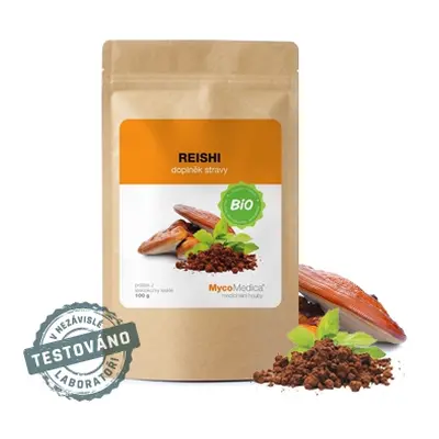 BIO Reishi prášek 100g - MycoMedica