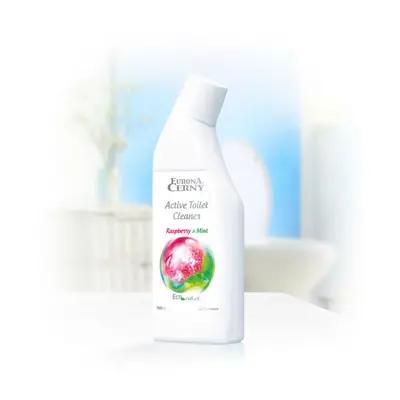 Eurona by Cerny Eurona Raspberry & Mint Aktivní čisticí prostředek pro svěží toaletu 750 ml