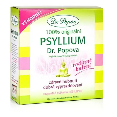 Dr. Popov Psyllium indická rozpustná vláknina 500 g